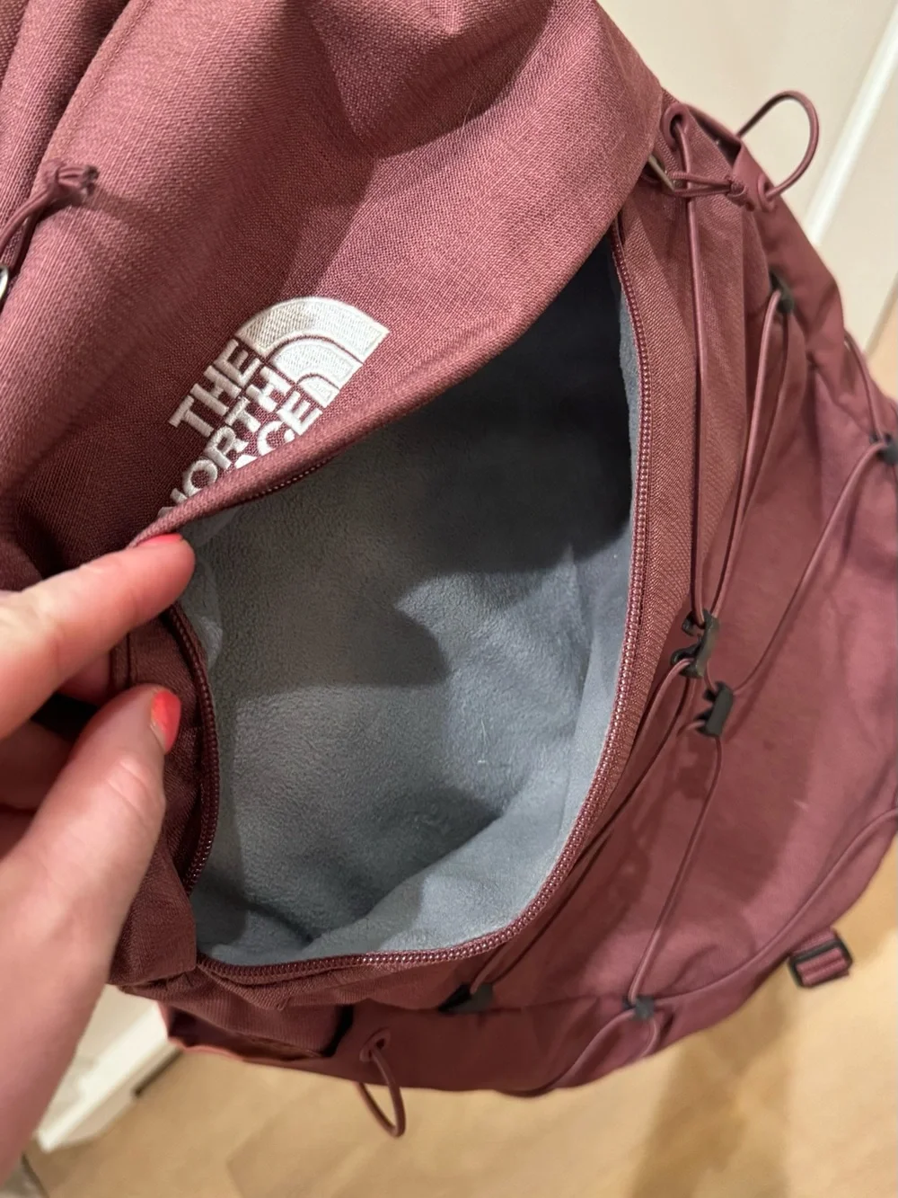 The North Face Blush Women's Backpack with Front Bungee